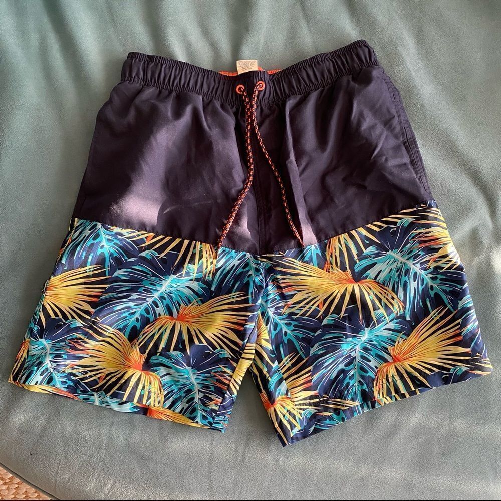 Men’s Tropical Swim Trunks